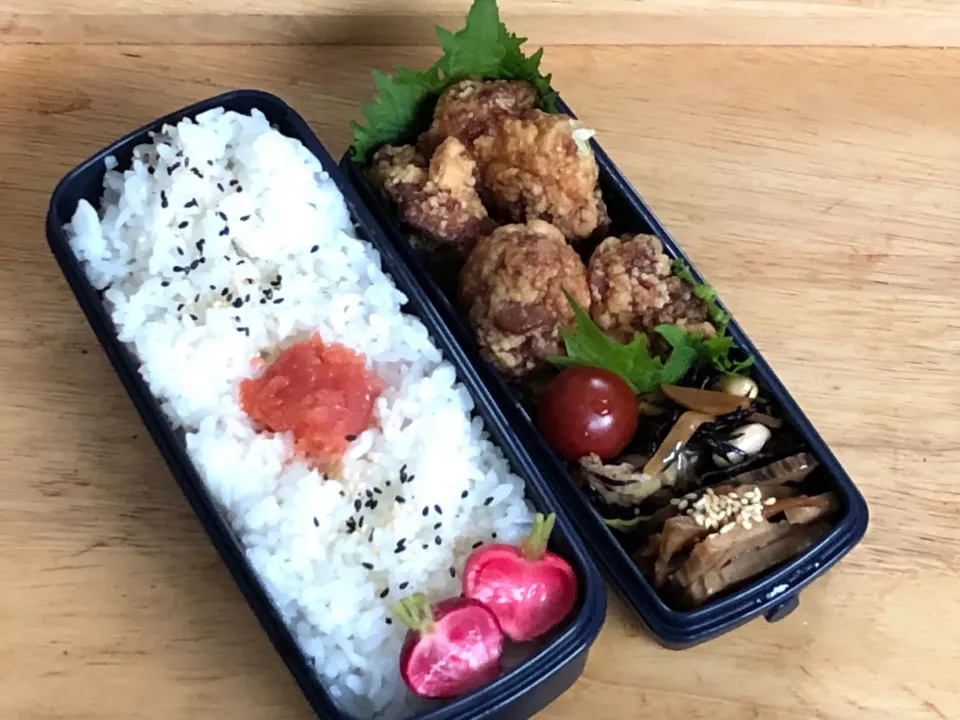 鶏の唐揚げ 弁当|弁当 備忘録さん