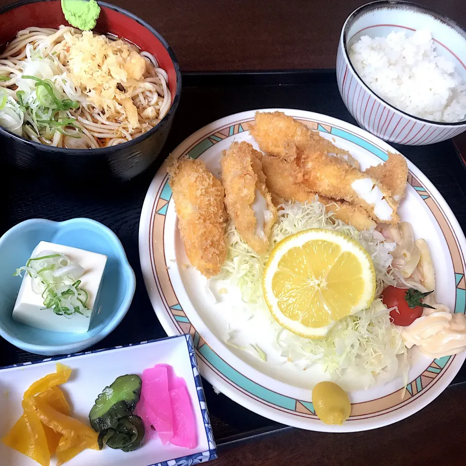 イカフライ定食@松喜庵(葉山)|塩豚骨さん