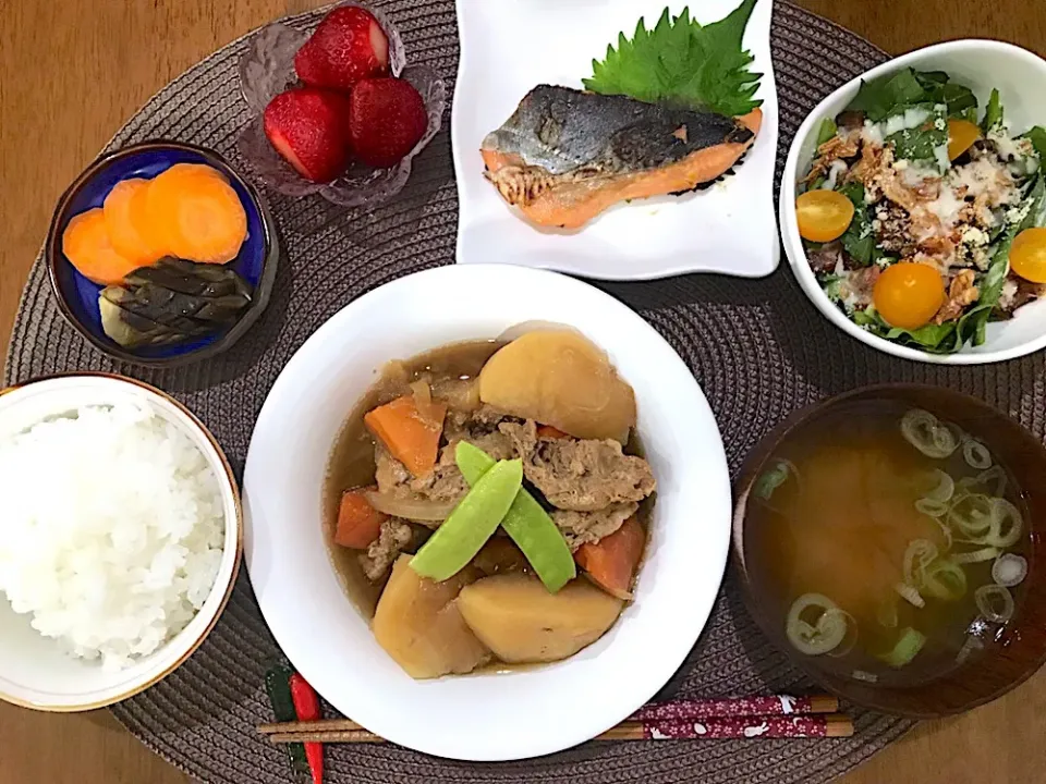 肉じゃが定食|ゆうかさんさん