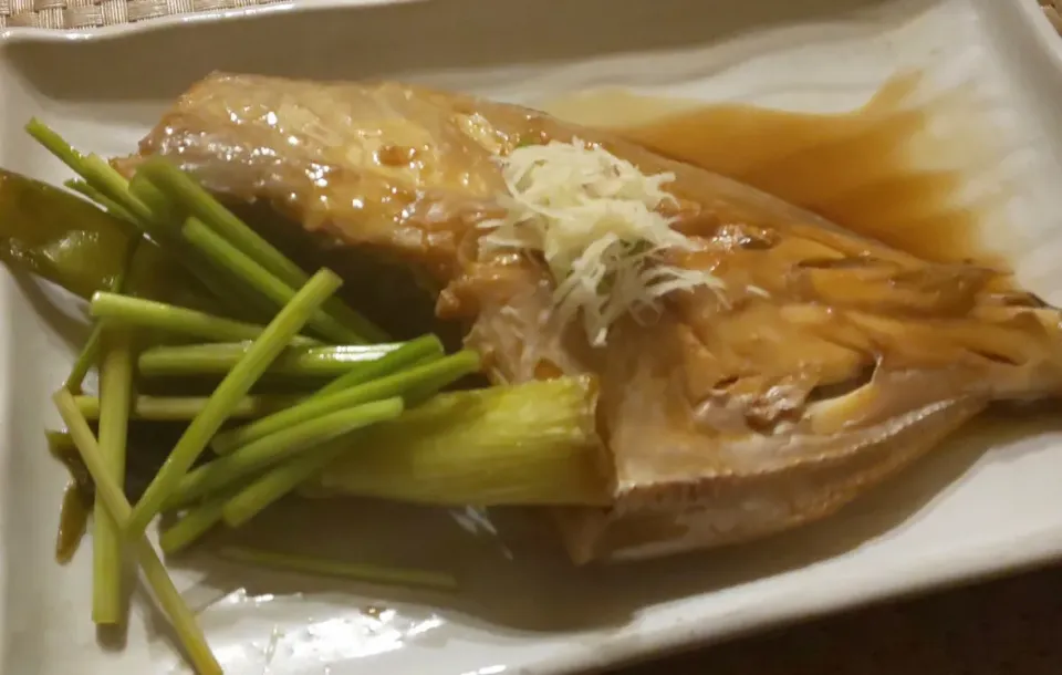 Simmered black scraper fish🐟ｳﾏﾂﾞﾗﾊｷﾞの煮付け|🌈Ami🍻さん