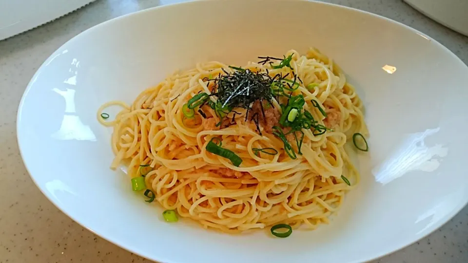 新にんにくたらこパスタ|Akiko Nakamotoさん