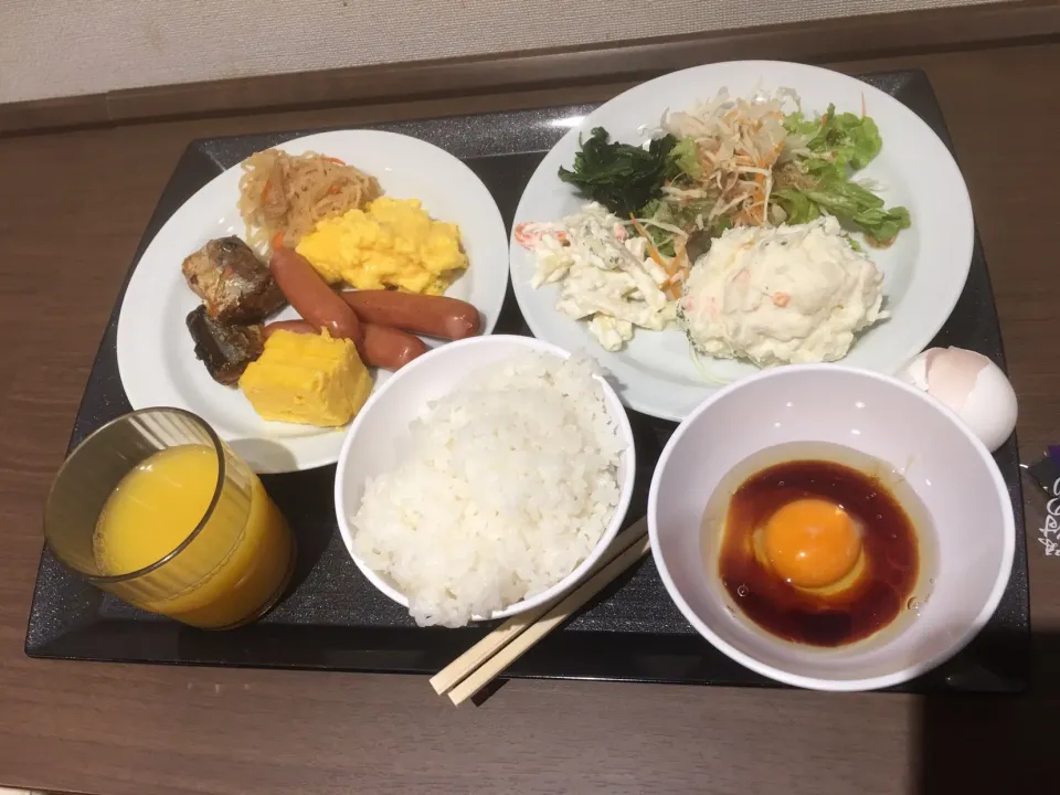 #ビジネスホテルの朝食
#ABホテル伊勢崎の朝食|畑田 成治さん