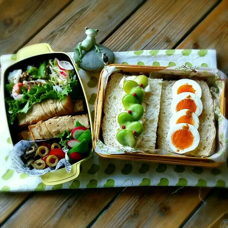 旦那さんのお弁当♪|kyujaさん