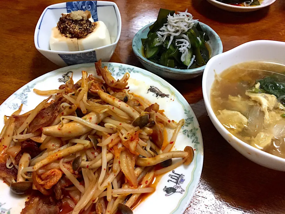 豚キム定食🐷|さんだーさん