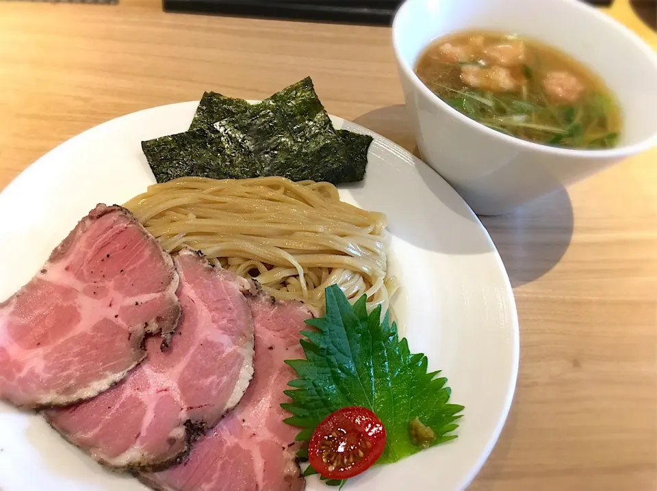 つけ麺姫路 醤油 ホルモントッピング|リフルシャッフルさん