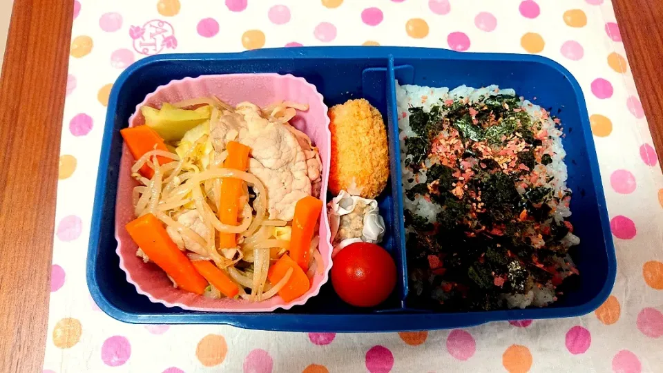 野菜炒め🎵旦那さんお弁当🎵😊|かおるcitronさん