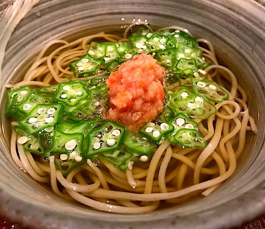 今年もやって来ました🍀食べるべき逸品🍜梅おろし冷やかけ蕎麦✨これ食べられるなら、ダイエットは忘れる✊|にゃあ（芸名）さん