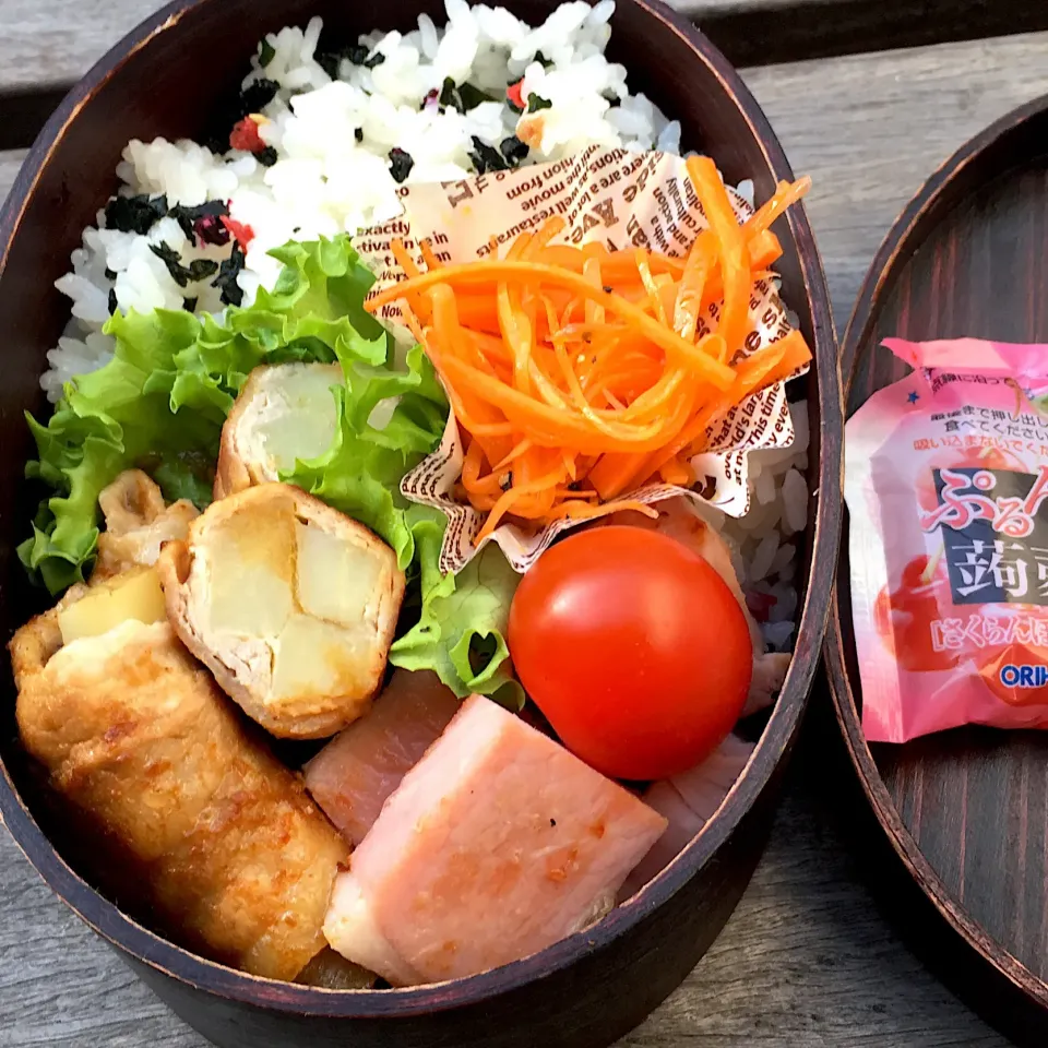 #男子高校生弁当  #曲げわっぱ弁当|さい。さん