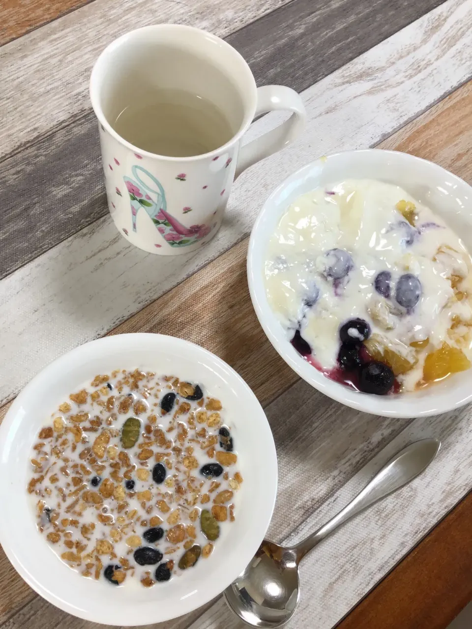 Snapdishの料理写真:いつもの朝食|ごろごろさん