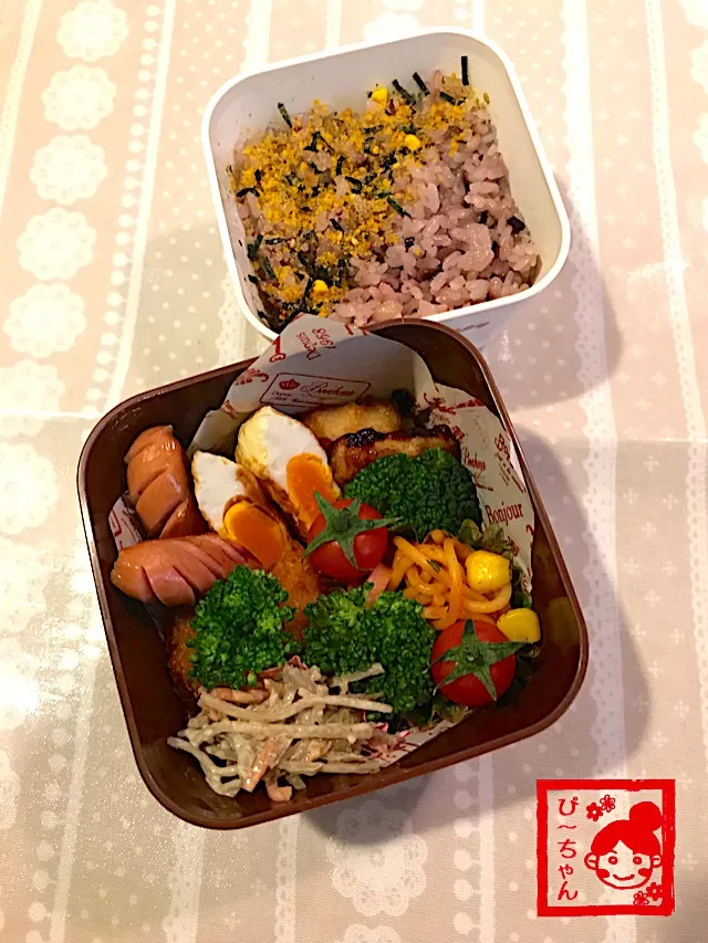 Snapdishの料理写真:次女☆高校生弁当😊339日目|☆ぴ〜ちゃん☆さん