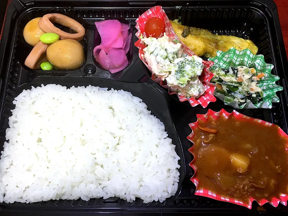 白身魚のカレームニエル 日替わり弁当 宅配ランチ 豊川市配達|Naokazu Kuritaさん