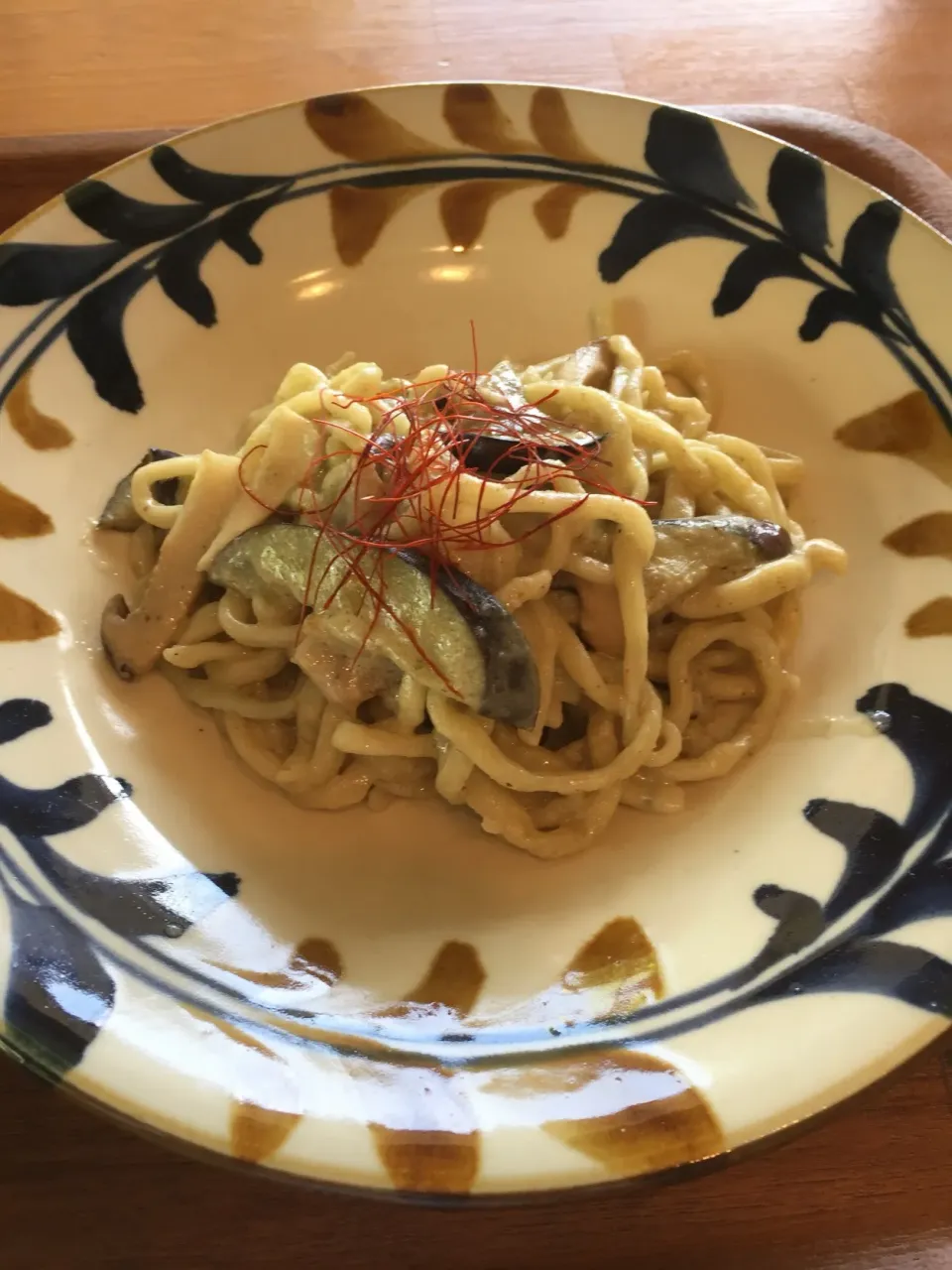 Snapdishの料理写真:みやんちでグリーンカラソバ食べて来たよ😋|NOMU'S キッチン🍳さん