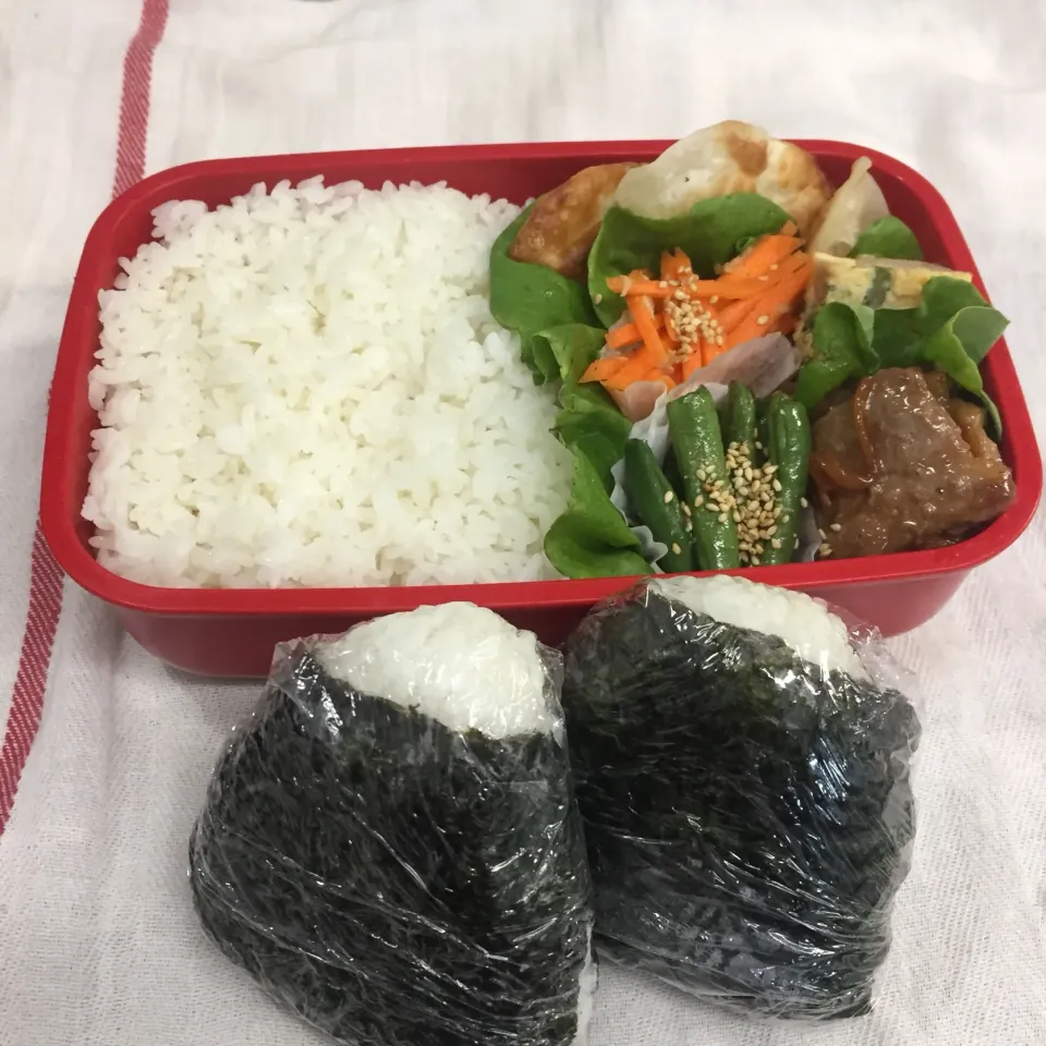 Snapdishの料理写真:男子高校生弁当No.589・今日も感謝弁当|mickyさん