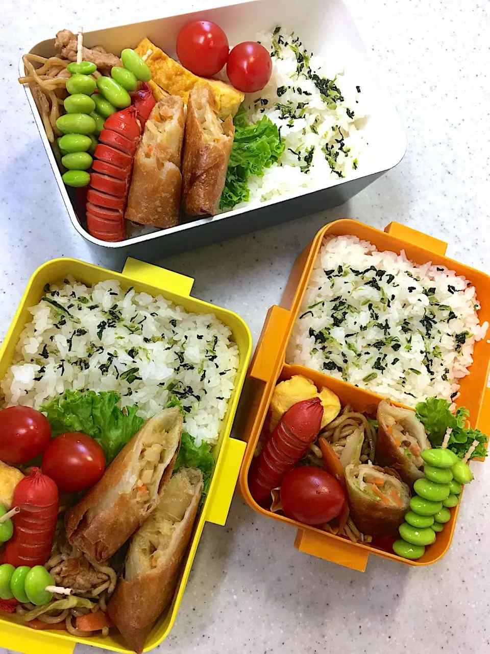 #中学女子弁当  #父ちゃん弁当 #春巻き|よちこさん