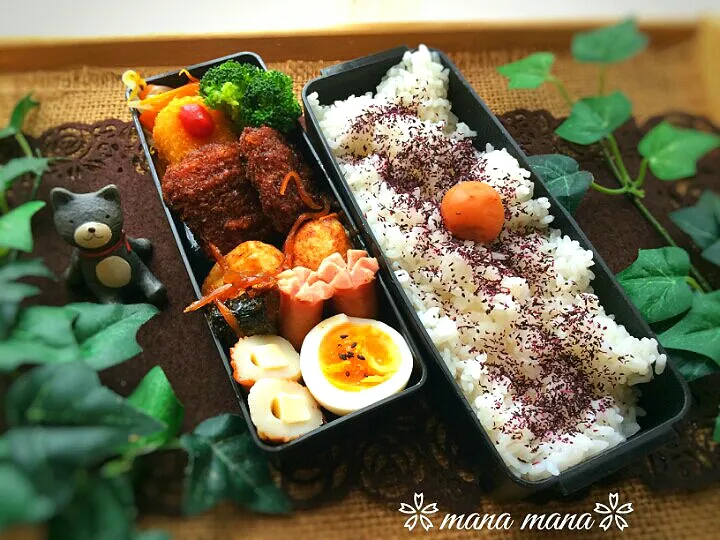 今週のお弁当～月曜日|まなまな♡さん