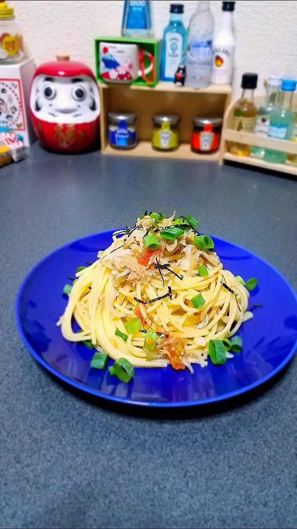 ジャコとツナの和風パスタ🍝|masaki .fさん