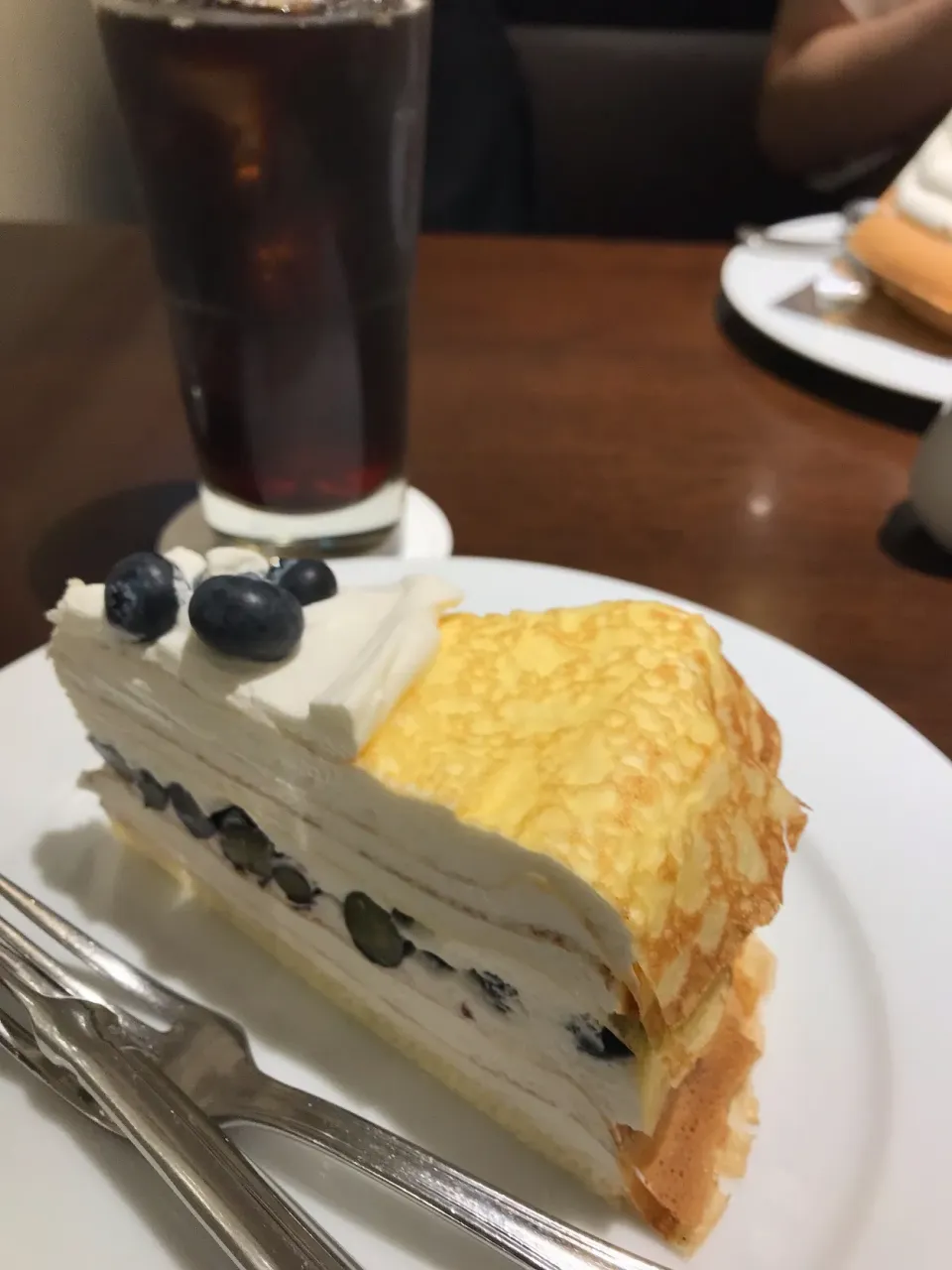 Snapdishの料理写真:チーズミルクレープ|tomo12230310さん