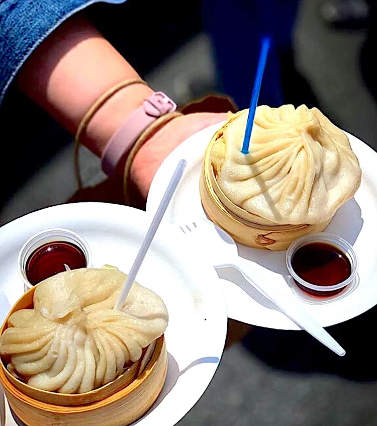 Snapdishの料理写真:Slurpy slurpy dumpling broth  #dumplingssoup|🌺IAnneさん