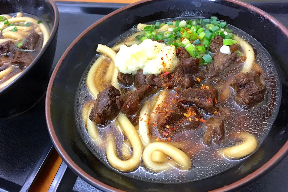 小倉名物 どきどき（牛の頬肉）うどん|Kouji  Kobayashiさん