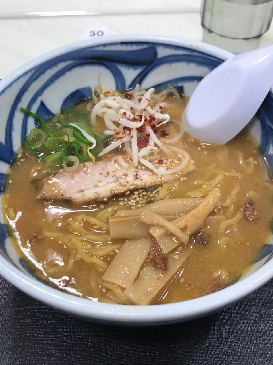 Snapdishの料理写真:5月18日晩ご飯。そごう北海道物産展。ほっぺ家 味噌ラーメン。|あやさん