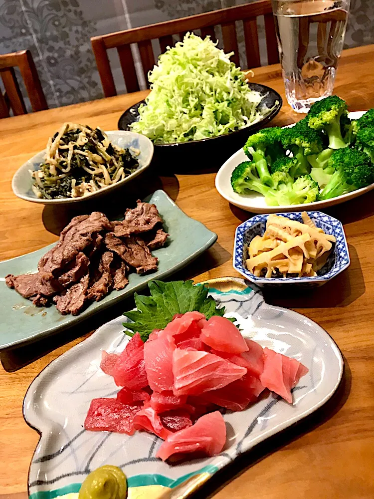 ✨我が家の簡単晩ご飯✨|中さんさん