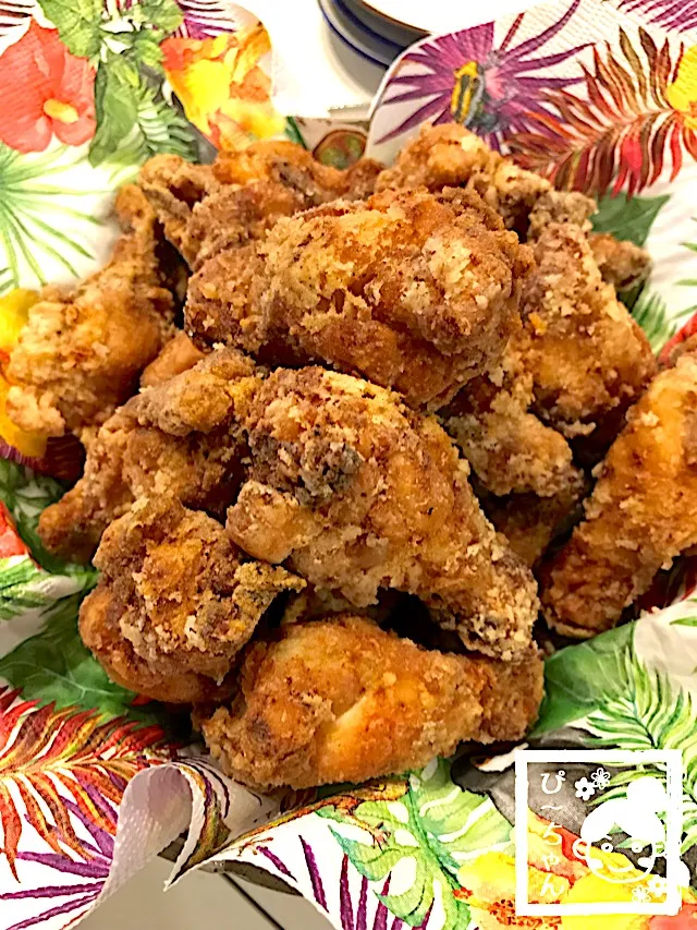 手羽元で塩唐揚げ😊👍|☆ぴ〜ちゃん☆さん