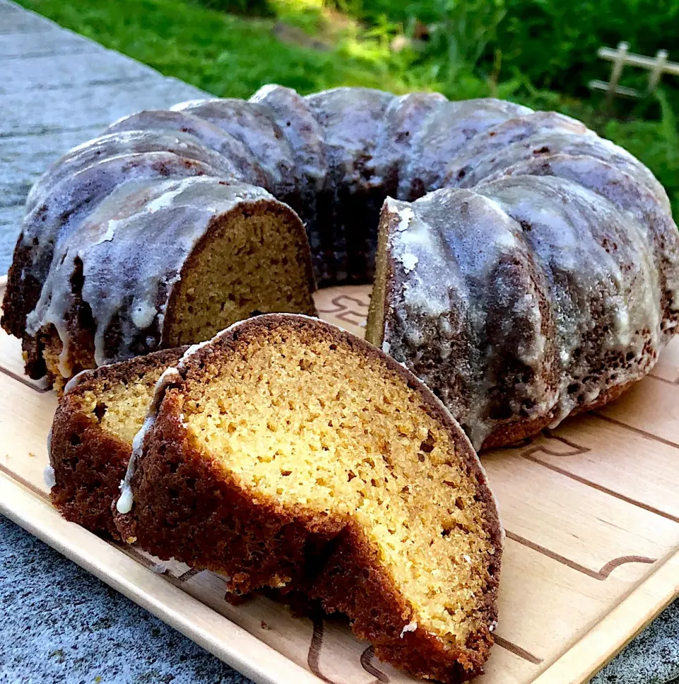 Snapdishの料理写真:Glazed orange pound cake. #baking #orange  #poundcake|Dean M Rogersさん