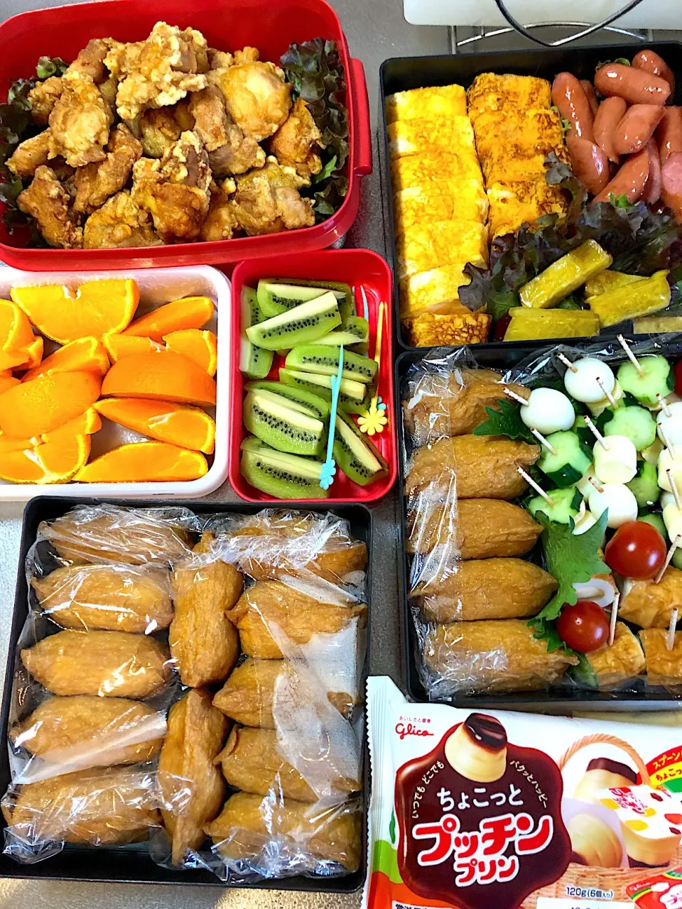 Snapdishの料理写真:5月19日中学校の体育会弁当♪|ごっちさん