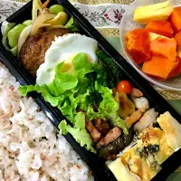 Snapdishの料理写真:男子高校生のお弁当|マリリンさん