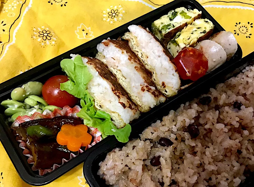 Snapdishの料理写真:パパと男子高校生のお弁当|マリリンさん