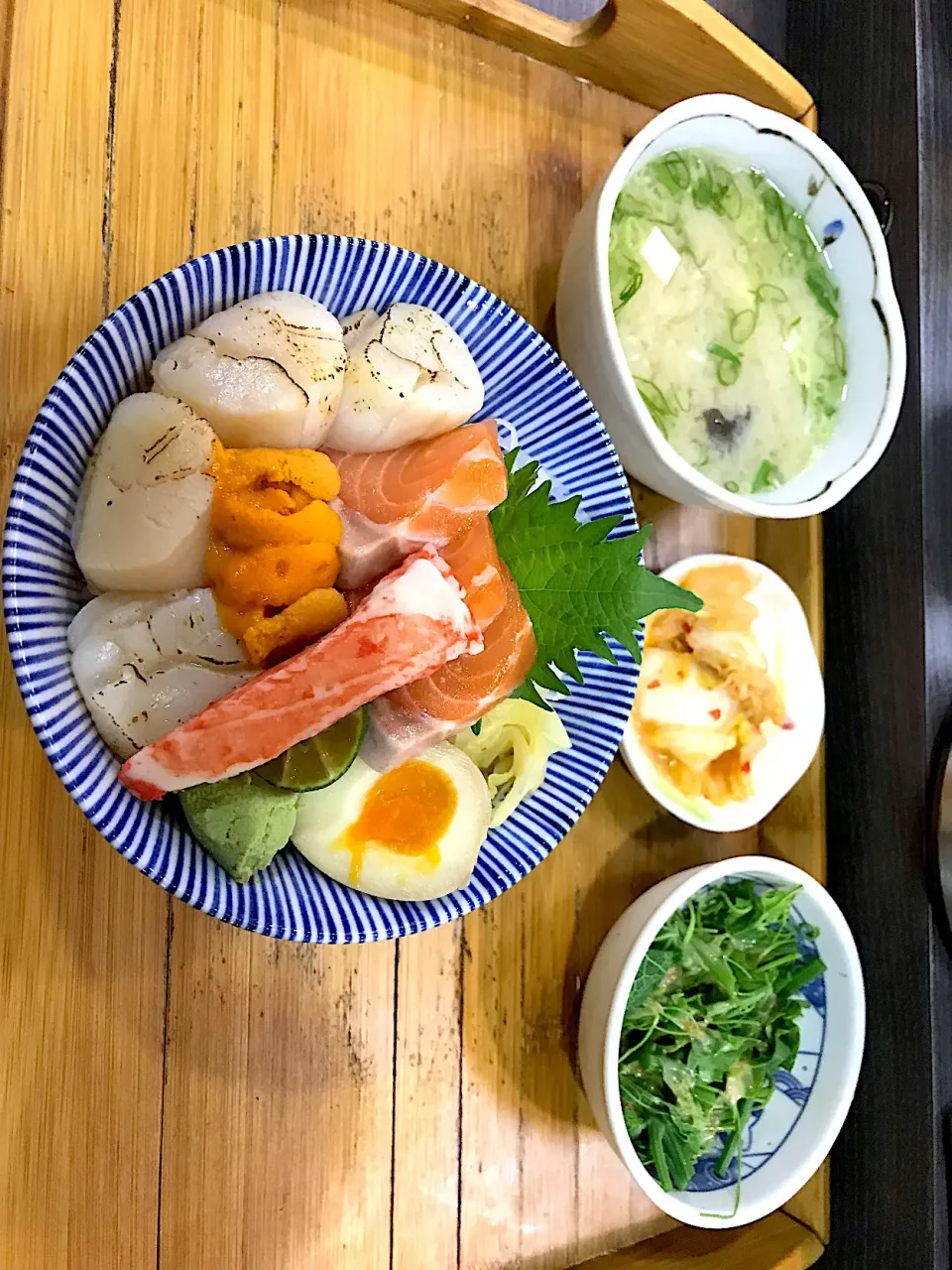 Assorted sashimi rice set|Sky Blueさん