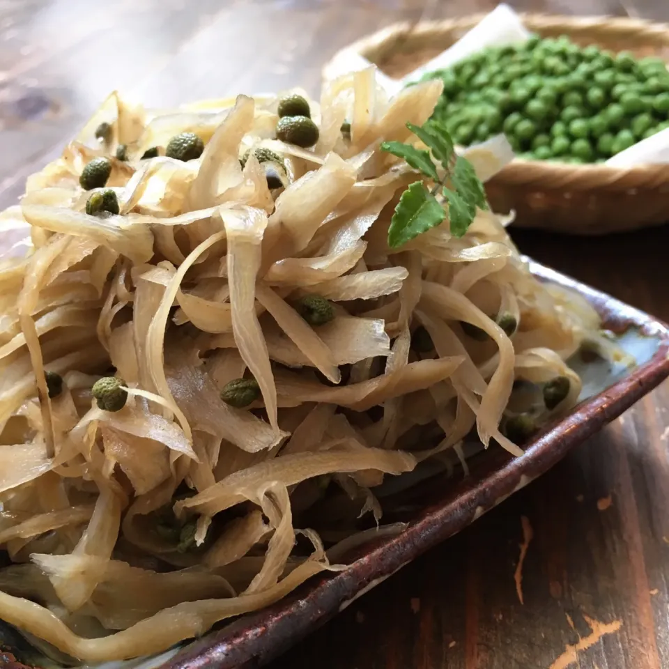 初物実山椒で新ごぼうの山椒煮#手仕事フェス|七海さん