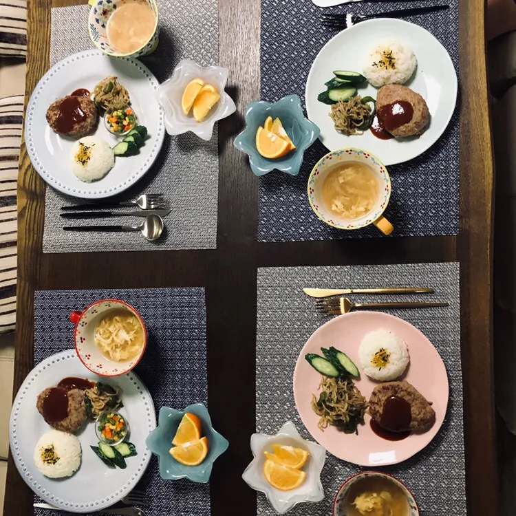 Snapdishの料理写真:お子達👶のお泊り夜ごはん🍽|AKUBI*:ஐ(●˘͈ ᵕ˘͈)さん