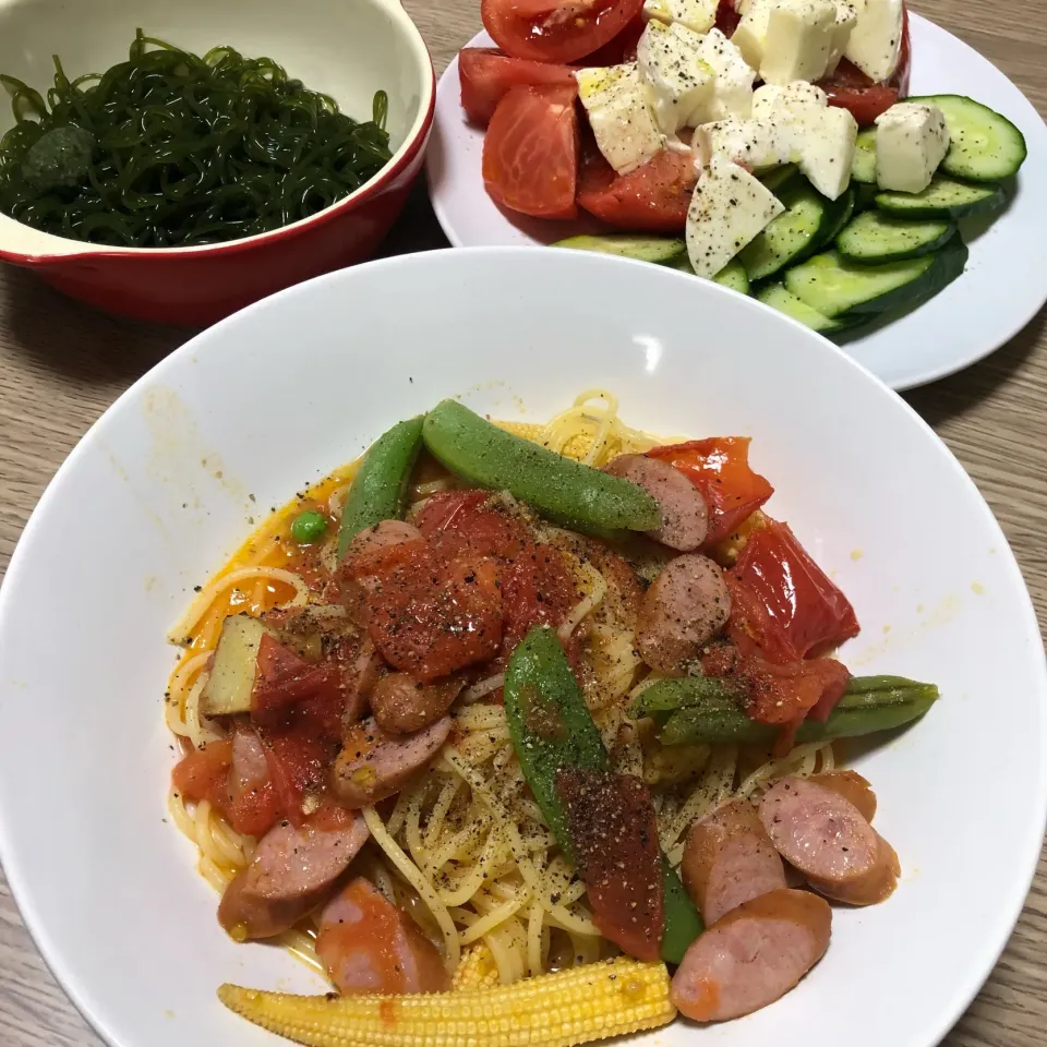 残り野菜でパスタ|seiko Oさん