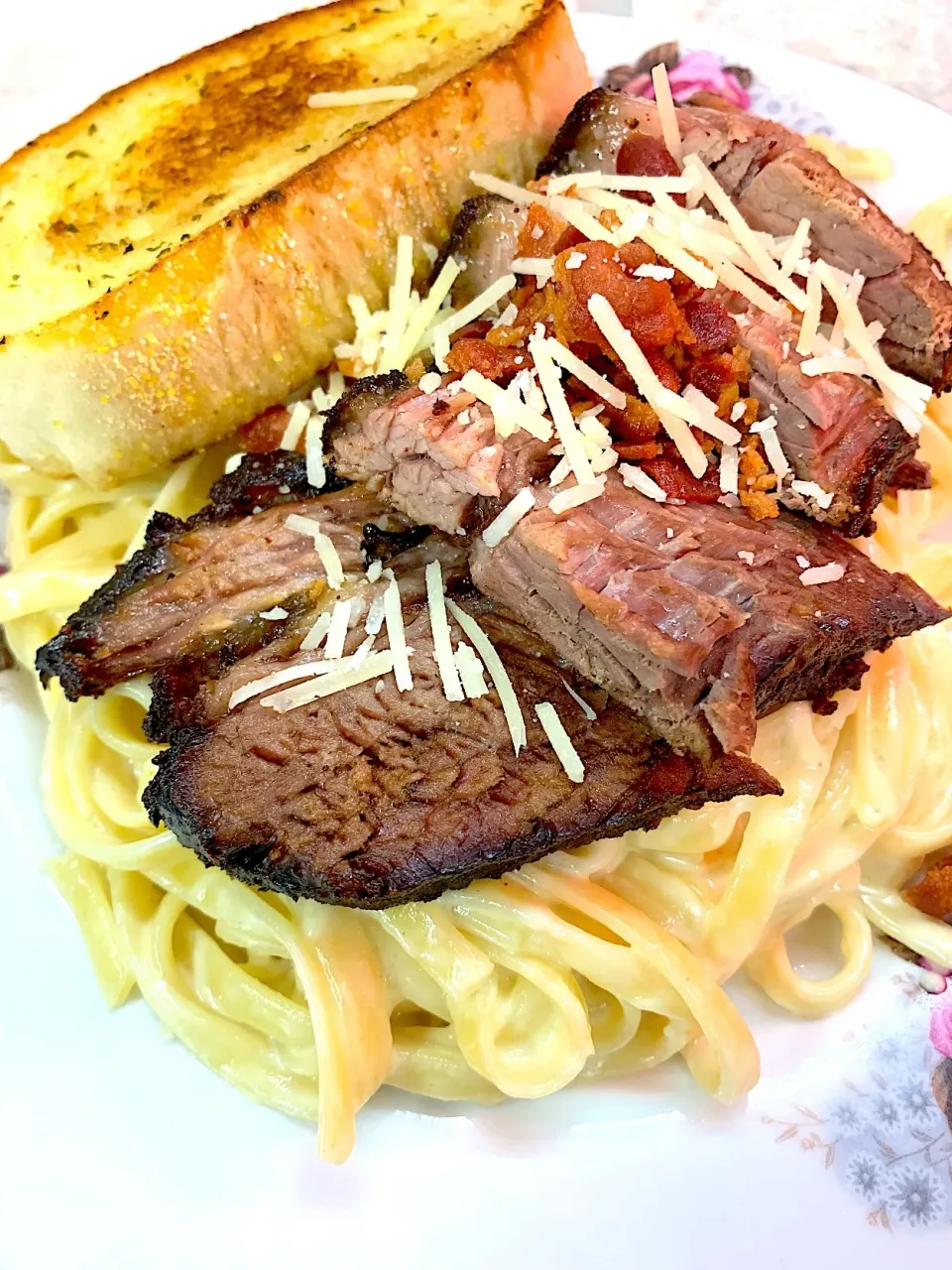 Brisket with Gouda Alfredo|Pitmasterさん