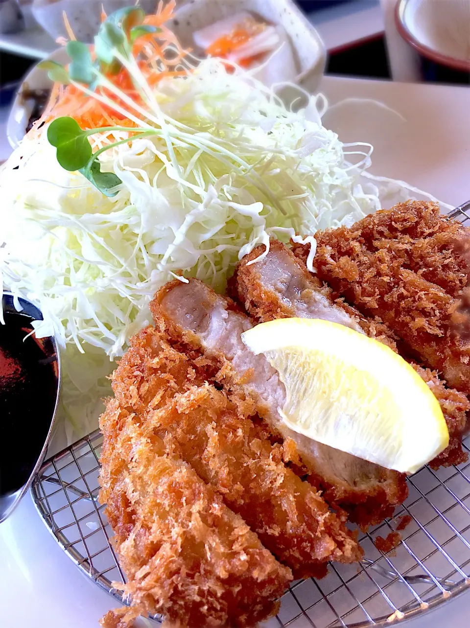 きな粉豚のトンカツ定食|kenshiさん