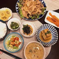 アスリート飯🍴豚のしょうが焼き🐷etc.....|まなさん