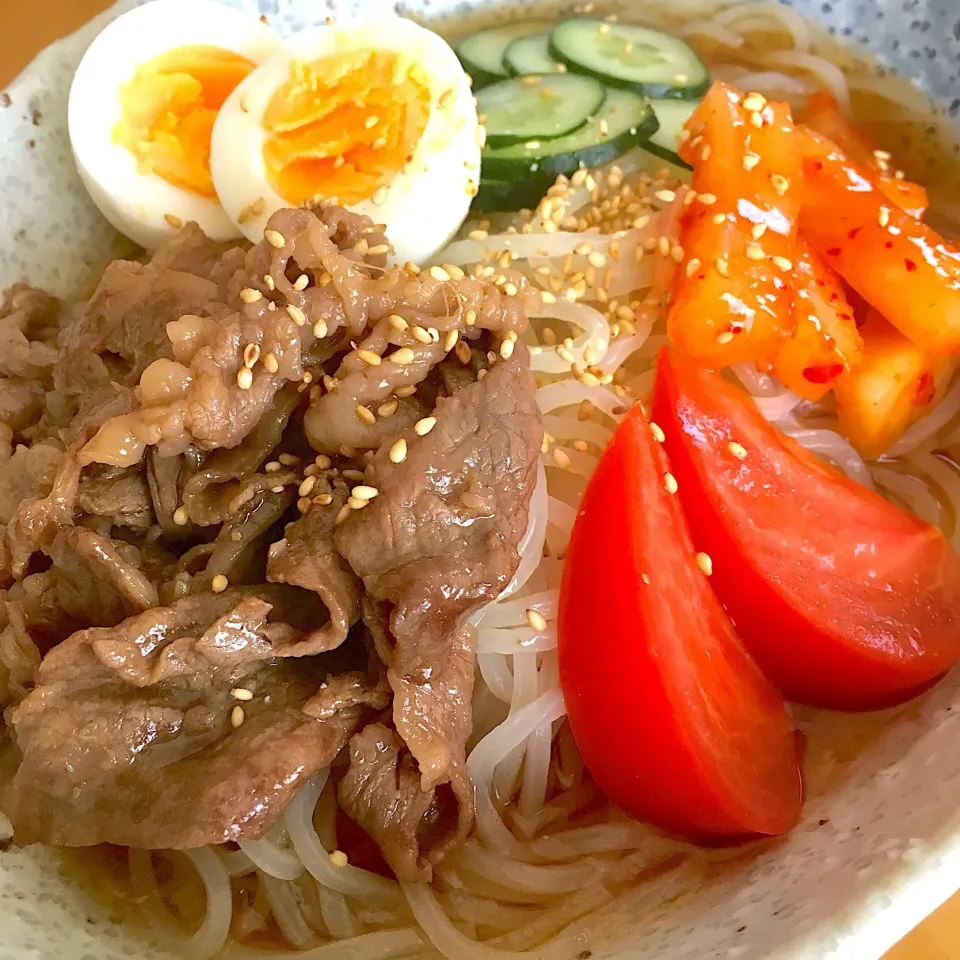 盛岡冷麺
高級牛肉を乗せたら超美味かった💖
2019.5.19|Yu Yu mamaさん