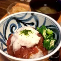 Snapdishの料理写真:やまかけ丼|sataenaさん