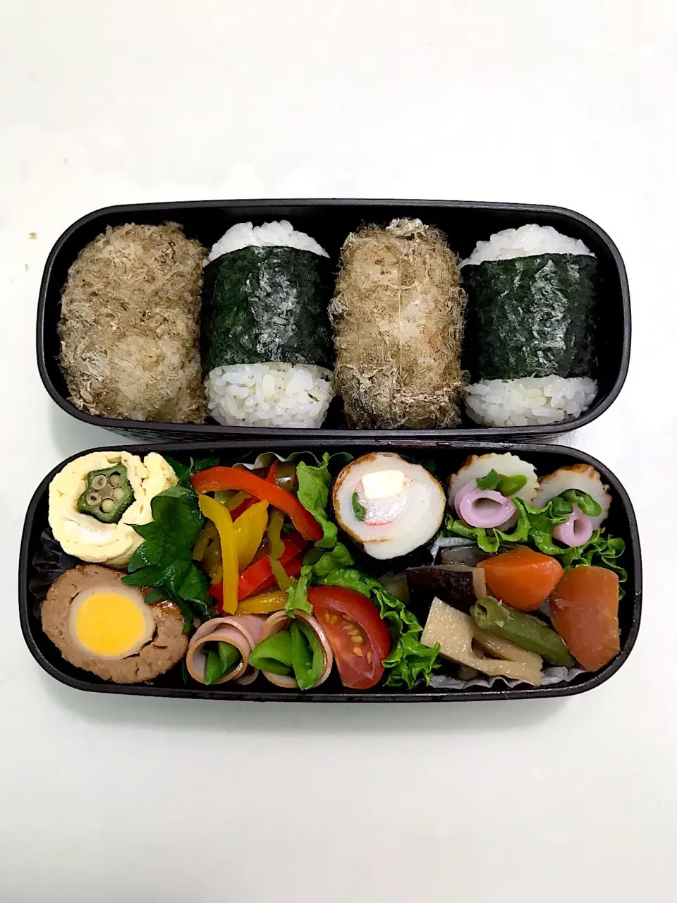 とろろ昆布のおにぎり弁当|ちゃべさん