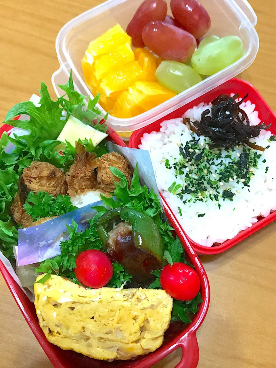 海老フライ弁当🍤|まっきんさん