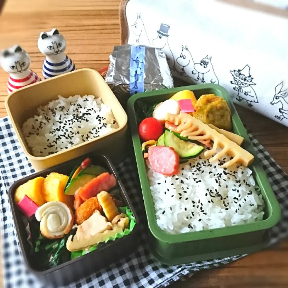 息子弁当・おっと弁当 5/20|ふ〜たん**さん