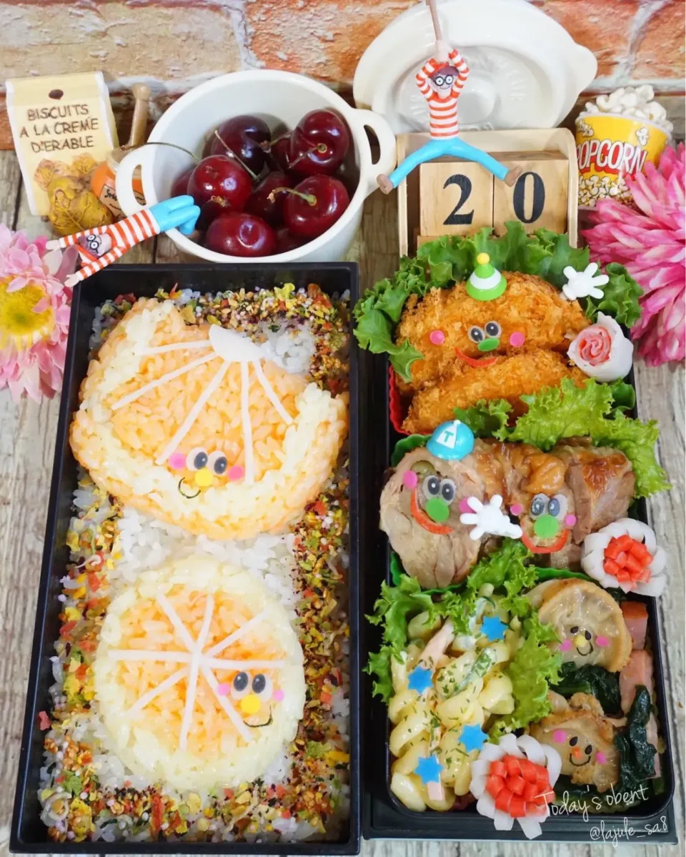 Snapdishの料理写真:オレンジ🍊お弁当🌈|La-Jule Sa8さん