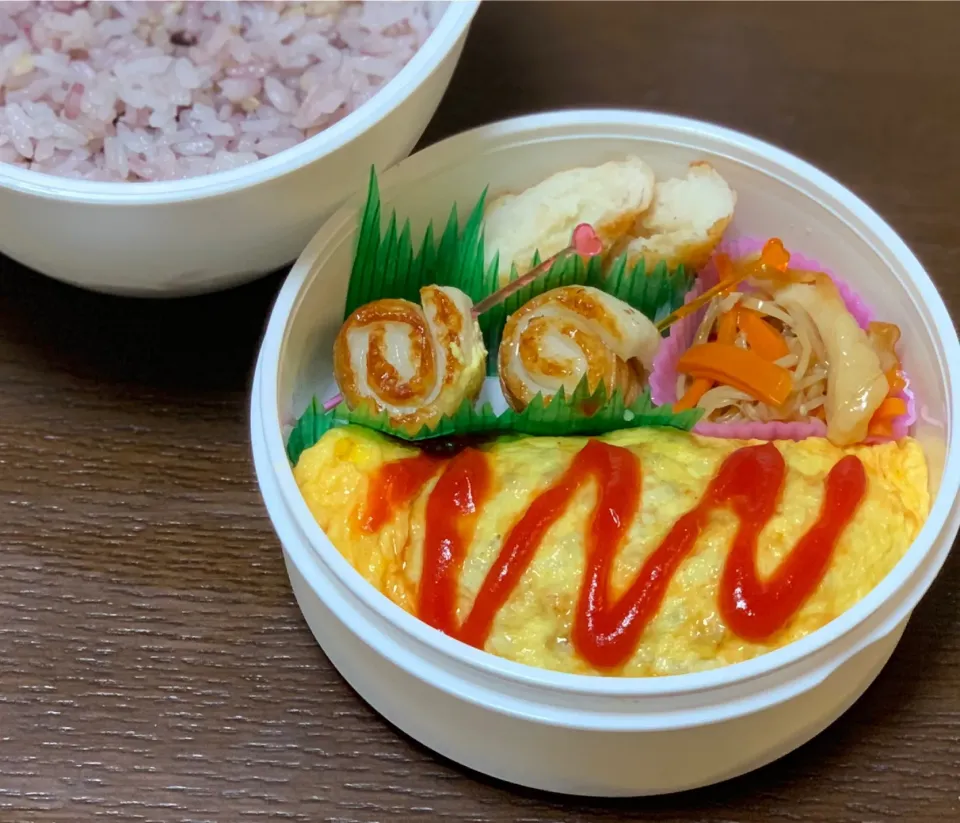 Snapdishの料理写真:#旦那弁当 #オムレツ弁当|たんちゃんさん