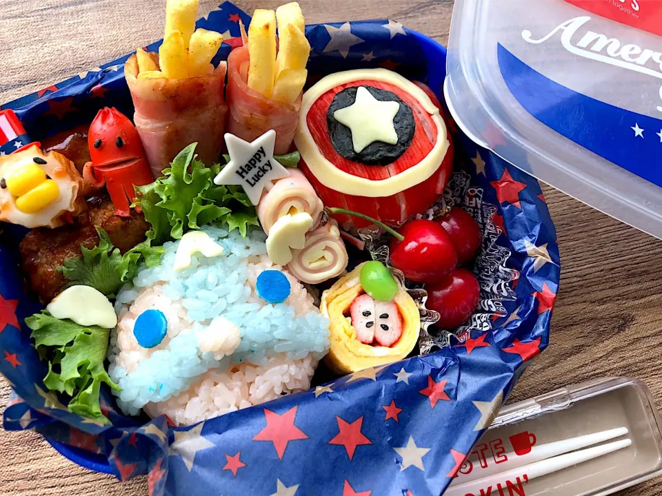 アベンジャーズ弁当|mamiさん