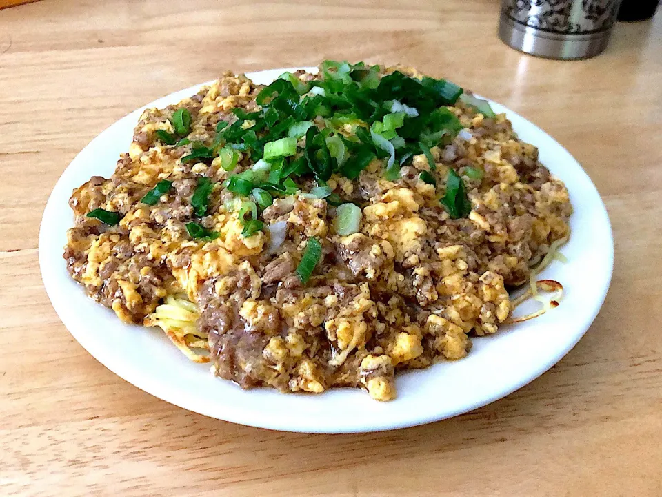 卵とじのあんかけ焼そば|なおきさん