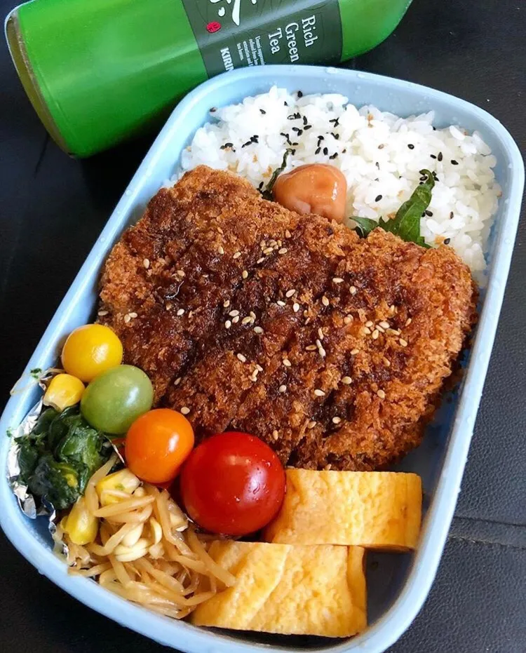 とんかつ弁当|ガク魁‼︎男飯さん