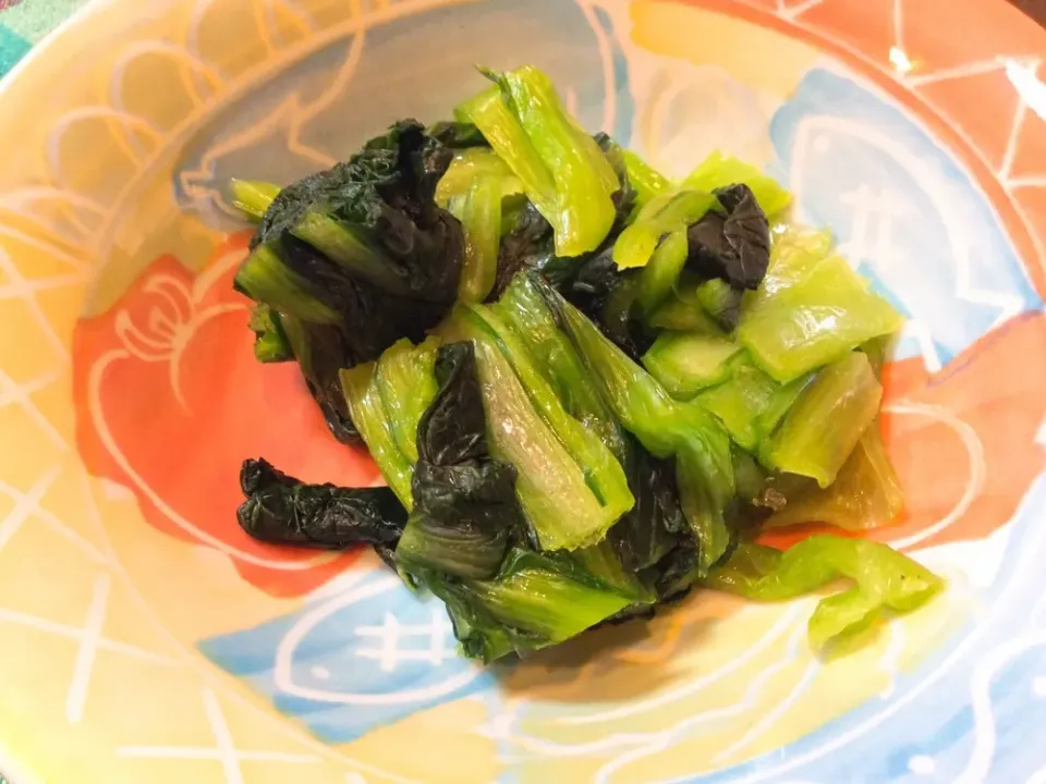 小松菜の🥬漬け物😋|アライさんさん