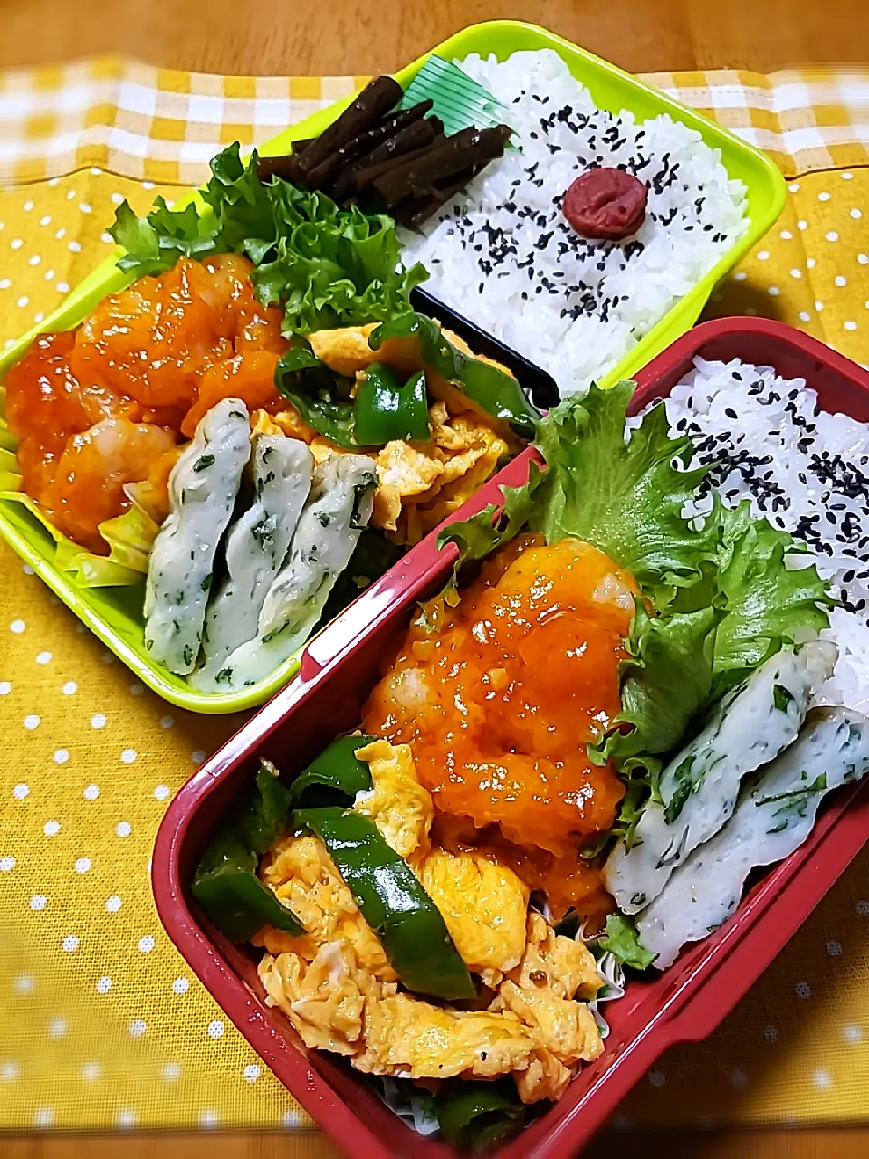 Snapdishの料理写真:5/21(火)　お弁当～♪|marikuruさん