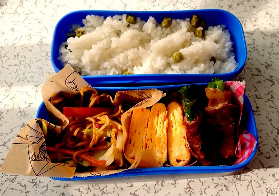 息子君豆ご飯弁当|マアジュさん